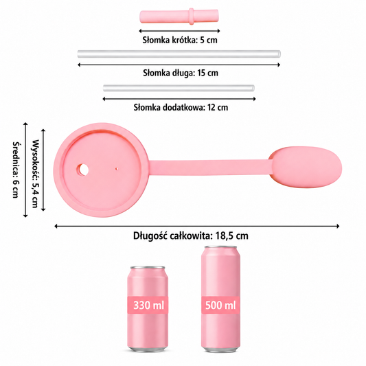Sippy™ Pokrywka na Puszkę | Zestaw 2 sztuk